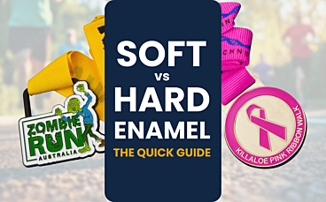 Soft Enamel vs Hard Enamel: Get The Right Medal For Your Event!  