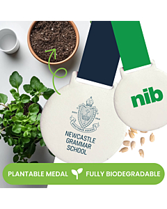 Custom Seed Paper Medal
